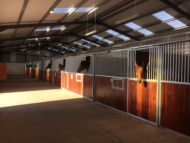 Additional stabling completed in 2014